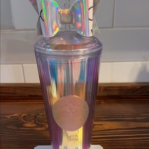 Iridescent Starbucks dome timber with bow